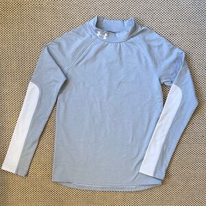 Boys' Under Armour ColdGear Mock Long Sleeve